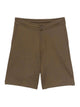 Herno Dark Green Cotton Bermuda