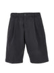 Herno Navy Blue Polyester Bermuda