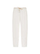 Herno White Elastane Trousers