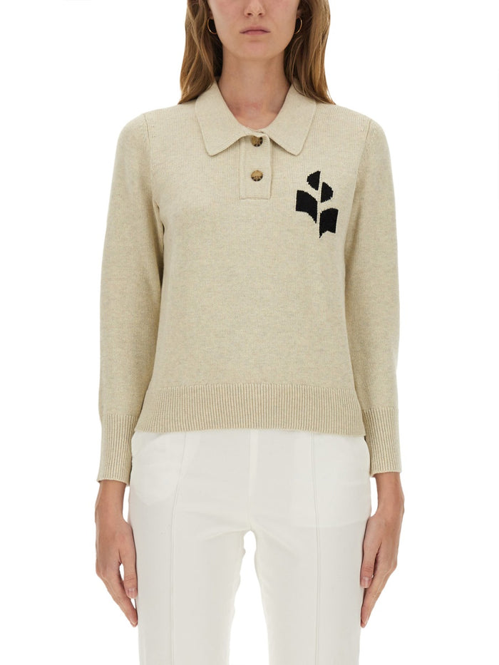 Isabel Marant Etoile Polo Shirt With Logo
