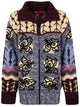 La Double J Embroidered "Chalet" Cardigan