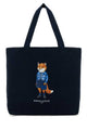 Maison Kitsuné Cotton Canvas Tote Bag