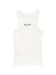 Palm Angels Classic Logo Fitted Tank Top