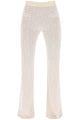 Palm Angels Monogram Jacquard Knit Trousers