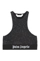 Palm Angels Crop-Top With Logo