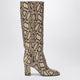 Paris Texas Lavinia Boots In Python-Printed Leather