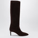 Paris Texas Chocolate Suede Pointedtoe Boots