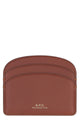 A.p.c. Logo Detail Leather Card Holder