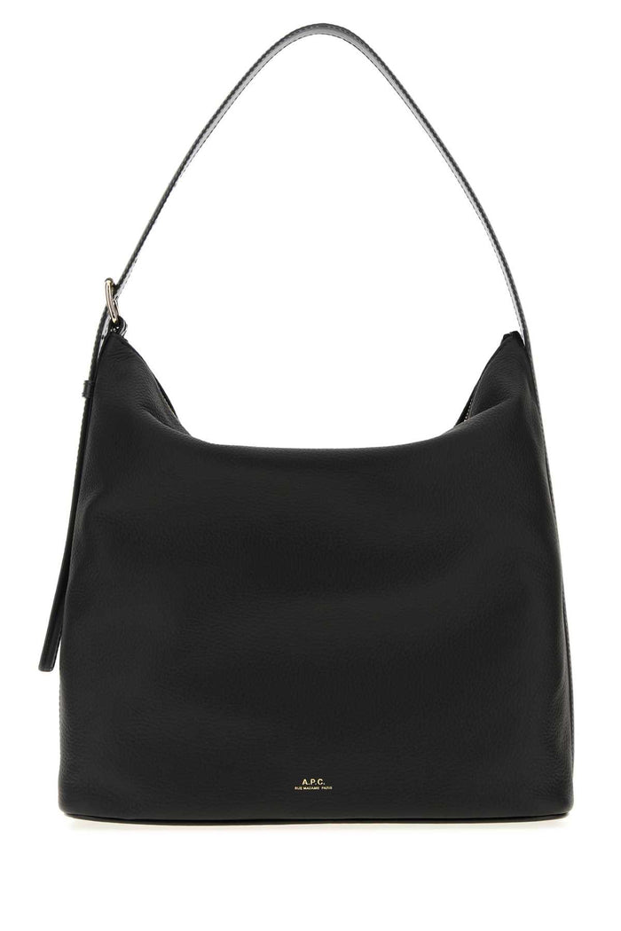 A.p.c. Vera Shoulder Bag -  - Leather - Black