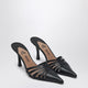 Paris Texas  Black Leather Mule Nadia