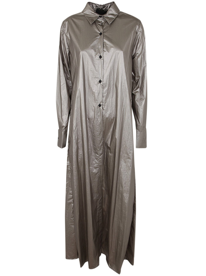 Maria Calderara Wrap Choc Parachute Shirt