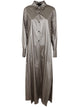 Maria Calderara Wrap Choc Parachute Shirt