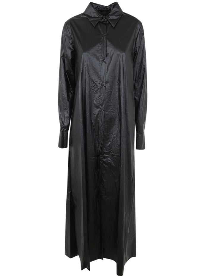 Maria Calderara Wrap Choc Parachute Shirt