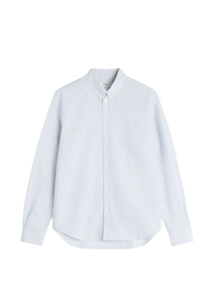Maison Kitsuné Profile Fox Striped Regular Shirt