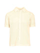 Maison Kitsuné Maison Kitsuné Open-Knit Short-Sleeve Cardigan