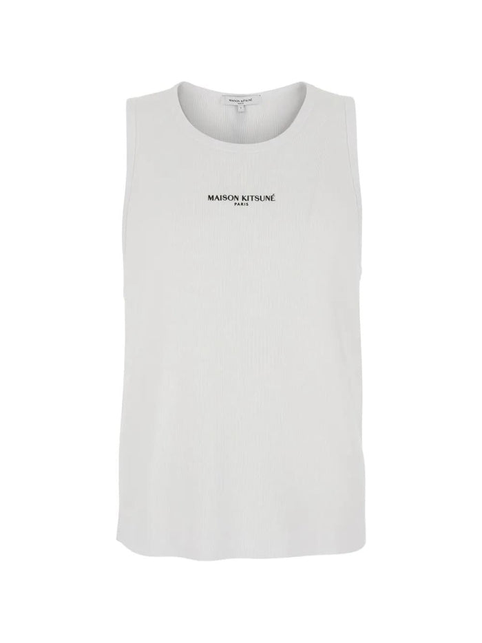 Maison Kitsuné Maison Kitsuné Logo Print Vest