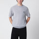 Maison Kitsuné Grey Mélange Fox Head Wool Sweater