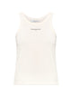 Maison Kitsuné Logo Cotton Tank Top