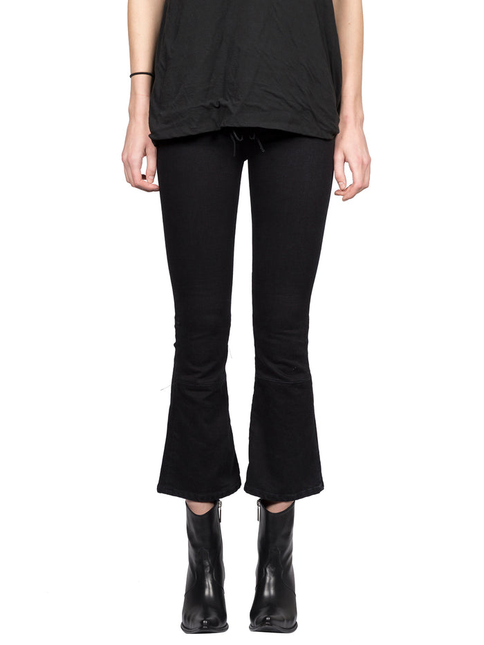 Ben Taverniti Unravel Stone Denim Lace Up Jeans
