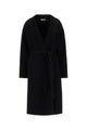The Row Black Wool Blend Ciara Coat