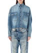 R13 R13 Cropped Denim Shirt