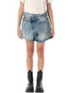 R13 Crossover Denim Short