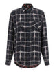R13 Fringed Hem Reversible Shirt