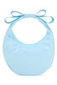 Mach & Mach Pastel Light-Blue Satin Small Cadeau Handbag