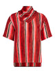 Proenza Schouler Vermillion Silk Amira Top
