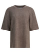 Loulou De Saison "Raven" Crewneck Sweater In Wool Blend
