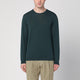 Roberto Collina Dark Green Sweater In Cotton