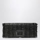 Roger Vivier Black Pilgrim Clutch Bag With Micro Sequins