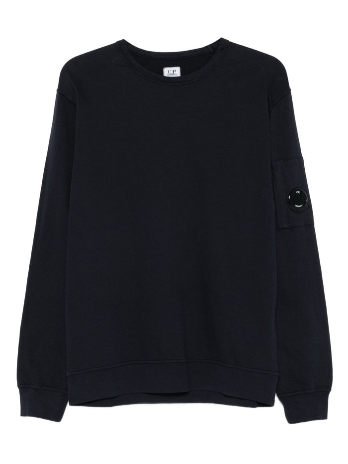 C.p.company Light Fleece Crewneck Lens Sweatshirt