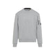 C.p.company Logo Cotton Crewneck Sweatshirt