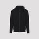 C.p.company Black Open Cotton Hoodie