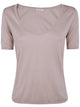 Rosso Puro Short Sleeved U Neck T-Shirt