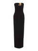 Balmain Belted Bustier Long Dress