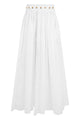 Celine Wide Skirt In Cotton Poplin