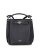 Mulberry Leather Bucket Bag With Logo