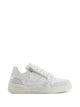 Giuseppe Zanotti White Printed Cow Suede Sneaker