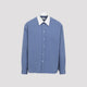Lanvin Light Blue Loose Fit Cotton Shirt