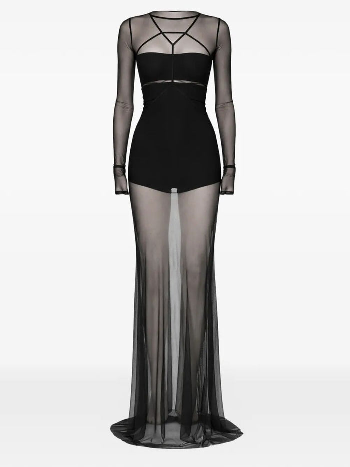 Rick Owens "Temple Gown" Long Dress