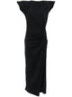 Isabel Marant Nadela Cotton Jersey Long Dress