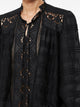 Isabel Marant Etoile Ml Preya Black Embroidered Dress