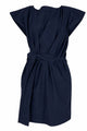 Soeur Blue Round Neck Belted Dress