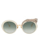 Anna Karin Karlsson Pearl Acetate Sunglasses