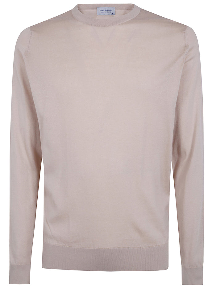 John Smedley "Rowland" Crewneck Long Sleeves Pullover