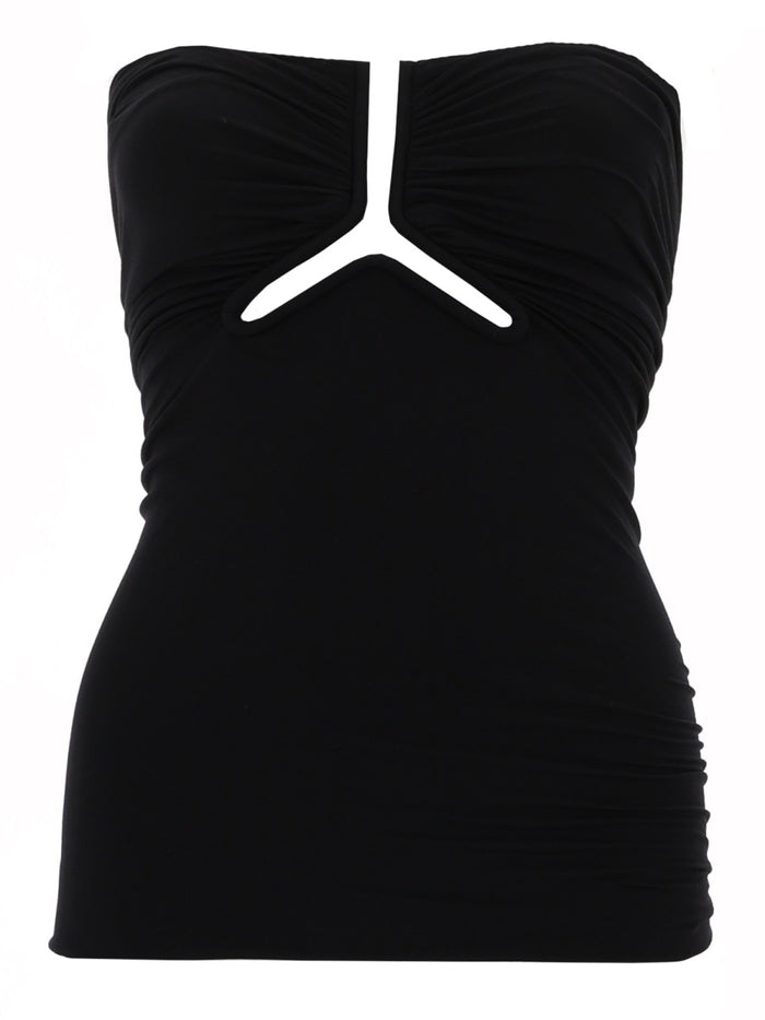 Rick Owens Alannah Prong Bustier Top