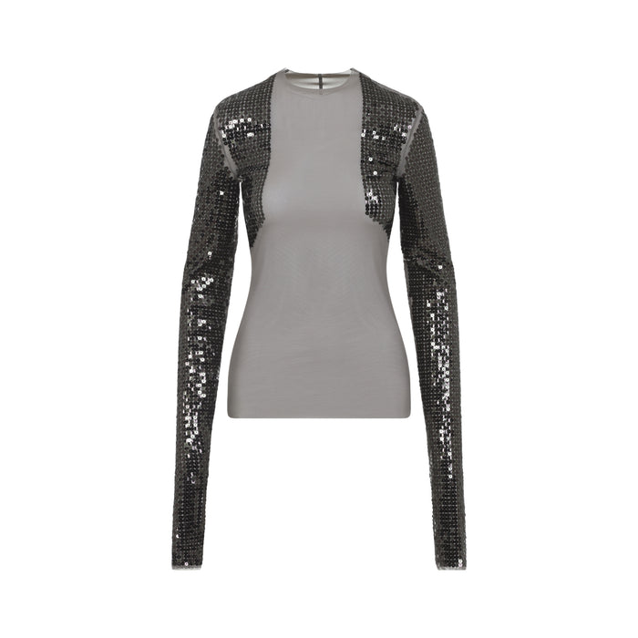 Rick Owens Brown Dennis  Polyamide T-Shirt
