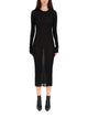 Rick Owens Rick Owens Ribbed Long Sleeves Dress